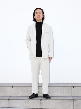 「CULLNI（クルニ）のアイテム（ジャケット/アウター）」を使った、yoshidaさん（メンズ・169cm）の冬コーディネート