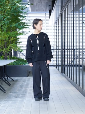 「MUKAI（ムカイ）のアイテム」を使った、yoshidaさん（メンズ・169cm）の秋コーディネート