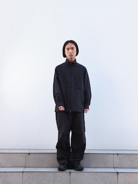 「STUDIOUS（ステュディオス）のアイテム（ジャケット/アウター）」を使った、yoshidaさん（メンズ・169cm）の冬コーディネート
