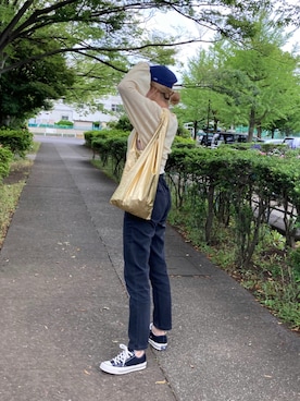 「BUGGU（バッグ）のアイテム」を使った、ayaさん（レディース・157cm）の夏コーディネート