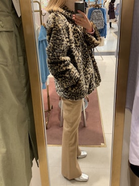 「MEME（ミーム）のアイテム」を使った、ayaさん（レディース・157cm）の冬コーディネート