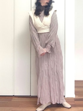 N@g☺︎︎さん（レディース・163cm）の春コーディネート