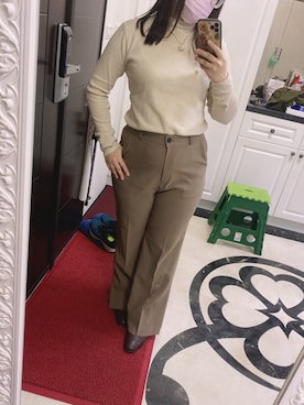 「MORE（モア）のアイテム」を使った、蒼さん（レディース・158cm）の冬コーディネート