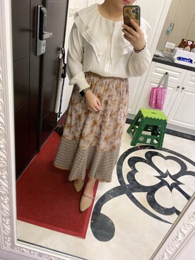 「Feroux（フェルゥ）のアイテム」を使った、蒼さん（レディース・158cm）の冬コーディネート