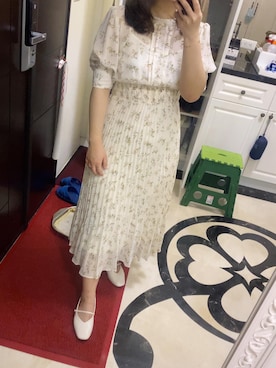 「Feroux（フェルゥ）のアイテム」を使った、蒼さん（レディース・158cm）の春コーディネート