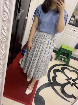 「Feroux（フェルゥ）のアイテム」を使った、蒼さん（レディース・158cm）の春コーディネート