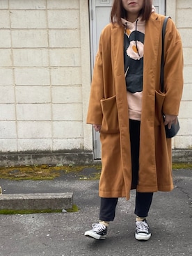 「SO（エスオー）のアイテム」を使った、AIKOさん（レディース・162cm）の冬コーディネート