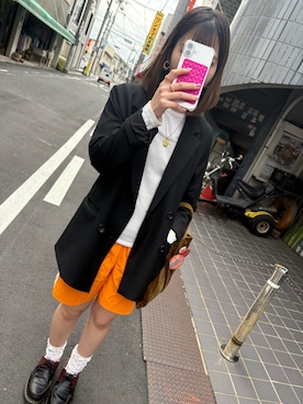 「SLOBE IENA（スローブイエナ）のアイテム」を使った、retoroさん（キッズ・160cm）の春コーディネート