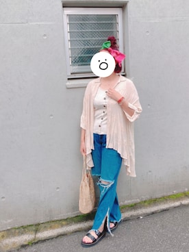 まりもさん（レディース・165cm）の夏コーディネート