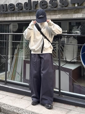 「Vネック」｜ukiさん（レディース・155cm）の春コーディネート