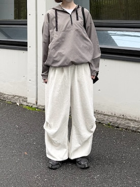 「Reebok（リーボック）のアイテム」を使った、ukiさん（レディース・155cm）の秋コーディネート