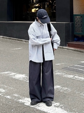 「SALOMON（サロモン）のアイテム」を使った、ukiさん（レディース・155cm）の春コーディネート