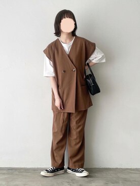 ukiさん（レディース・155cm）の夏コーディネート