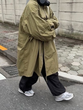 「flaner（フラネ）のアイテム」を使った、ukiさん（レディース・155cm）の冬コーディネート