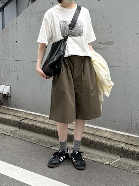 「full/fill.（フルフィル）のアイテム」を使った、ukiさん（レディース・155cm）の夏コーディネート