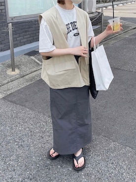 ukiさん（レディース・155cm）の夏コーディネート