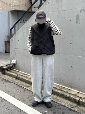 「SALOMON（サロモン）のアイテム」を使った、ukiさん（レディース・155cm）の夏コーディネート