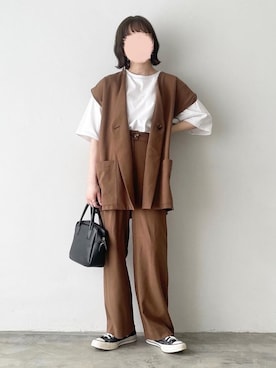 ukiさん（レディース・155cm）の春コーディネート