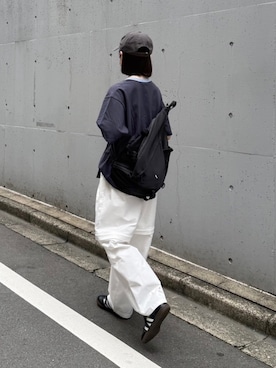 「flaner（フラネ）のアイテム」を使った、ukiさん（レディース・155cm）の夏コーディネート