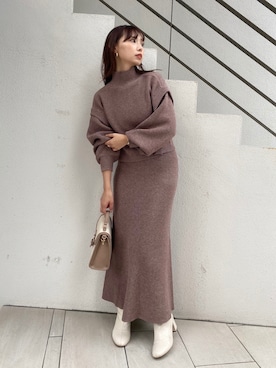 miya【骨格ウェーブ/イエベ春】さん（レディース・160cm）の秋コーディネート