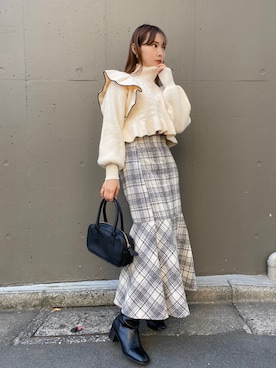 miya【骨格ウェーブ/イエベ春】さん（レディース・160cm）の秋コーディネート