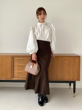 miya【骨格ウェーブ/イエベ春】さん（レディース・160cm）の秋コーディネート