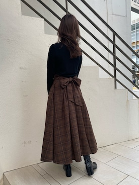 miya【骨格ウェーブ/イエベ春】さん（レディース・160cm）の秋コーディネート