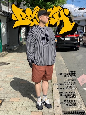 BENCHさんのコーディネート