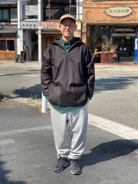 「COBRA CAPS（コブラキャップス）のアイテム」を使った、BENCHさん（メンズ・178cm）の秋コーディネート