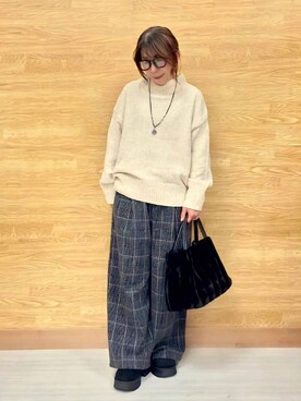 「DRESKIP（ドレスキップ）のアイテム」を使った、  ありゅさん（レディース・150cm）の冬コーディネート