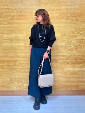 「SHOO・LA・RUE（シューラルー）のアイテム」を使った、  ありゅさん（レディース・150cm）の秋コーディネート
