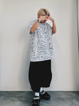 「アイテム（スラックス）」を使った、Micchiさん（メンズ・172cm・30代）の秋コーディネート