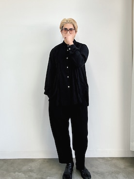 「アイテム（ブーツ）」を使った、Micchiさん（メンズ・172cm・30代）の冬コーディネート