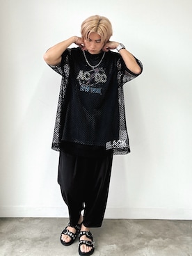 COMME des GARCONS HOMME PLUSのスラックスを使った人気ファッション