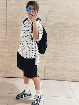 「アイテム（レッグウェア）」を使った、三井 裕貴さん（メンズ・172cm）の秋コーディネート