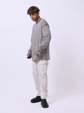 「JOINT WORKS（ジョイントワークス）のアイテム」を使った、TAKESHIさん（メンズ・178cm）の冬コーディネート