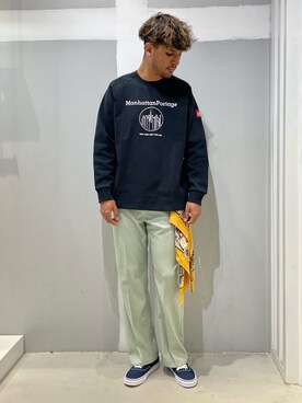 「JOINT WORKS（ジョイントワークス）のアイテム（パンツ）」を使った、TAKESHIさん（メンズ・178cm）の冬コーディネート