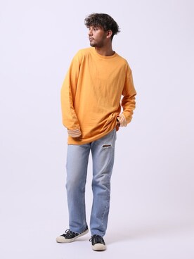 「JOINT WORKS（ジョイントワークス）のアイテム」を使った、TAKESHIさん（メンズ・178cm）の冬コーディネート