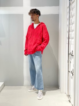 「JOINT WORKS（ジョイントワークス）のアイテム」を使った、TAKESHIさん（メンズ・178cm）の冬コーディネート