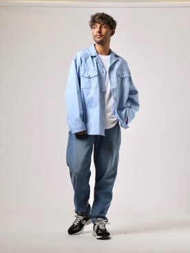 「JOINT WORKS（ジョイントワークス）のアイテム」を使った、TAKESHIさん（メンズ・178cm）の冬コーディネート