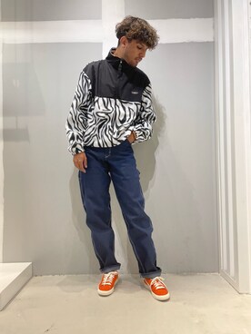 「JOINT WORKS（ジョイントワークス）のアイテム（パンツ）」を使った、TAKESHIさん（メンズ・178cm）の冬コーディネート
