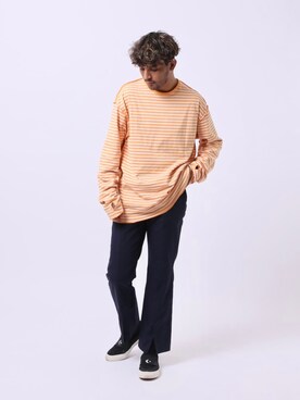 「JOINT WORKS（ジョイントワークス）のアイテム」を使った、TAKESHIさん（メンズ・178cm）の冬コーディネート