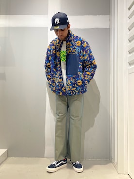 「JOINT WORKS（ジョイントワークス）のアイテム（ジャケット/アウター）」を使った、TAKESHIさん（メンズ・178cm）の冬コーディネート
