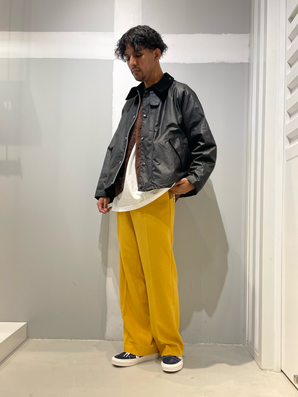 「jointworks、finalsale」｜「JOINT WORKSのアイテム（ジャケット/アウター、ブラック系）」を使った、TAKESHIさん（メンズ・178cm）の冬コーディネートの1枚目の写真