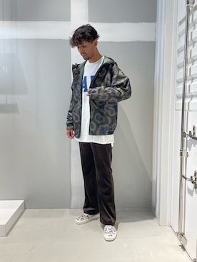 「JOINT WORKS（ジョイントワークス）のアイテム（パンツ）」を使った、TAKESHIさん（メンズ・178cm）の冬コーディネート