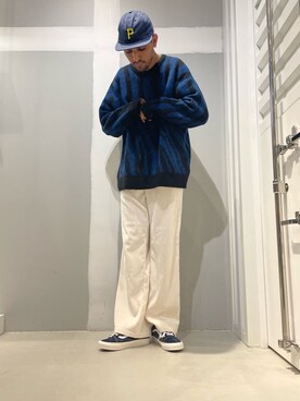 「JOINT WORKS（ジョイントワークス）のアイテム（パンツ）」を使った、TAKESHIさん（メンズ・178cm）の冬コーディネート