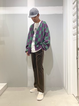 「JOINT WORKS（ジョイントワークス）のアイテム」を使った、TAKESHIさん（メンズ・178cm）の冬コーディネート