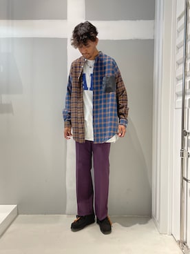 「JOINT WORKS（ジョイントワークス）のアイテム」を使った、TAKESHIさん（メンズ・178cm）の冬コーディネート