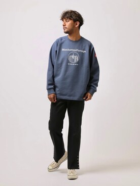 「JOINT WORKS（ジョイントワークス）のアイテム」を使った、TAKESHIさん（メンズ・178cm）の冬コーディネート