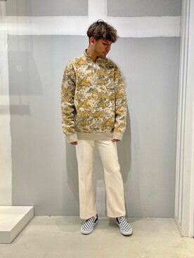 「JOINT WORKS（ジョイントワークス）のアイテム（パンツ）」を使った、TAKESHIさん（メンズ・178cm）の冬コーディネート